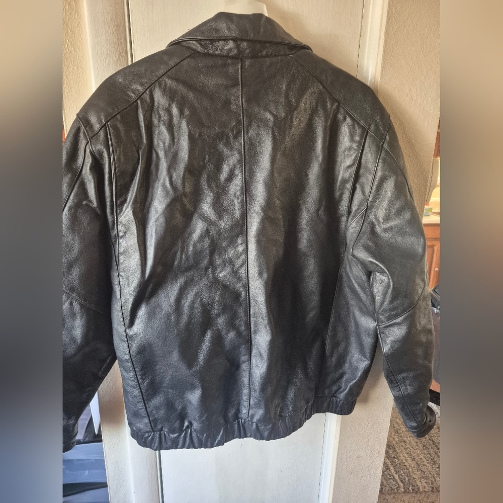 North Ends Leather Coat Size XL - Picture 2 of 7